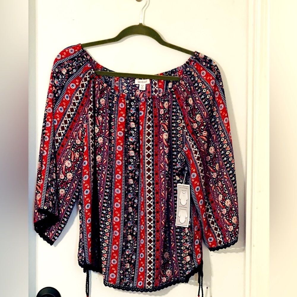 NWT Westport Women’s Blouse size XL petite
